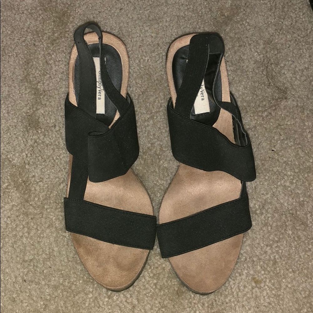Black heels